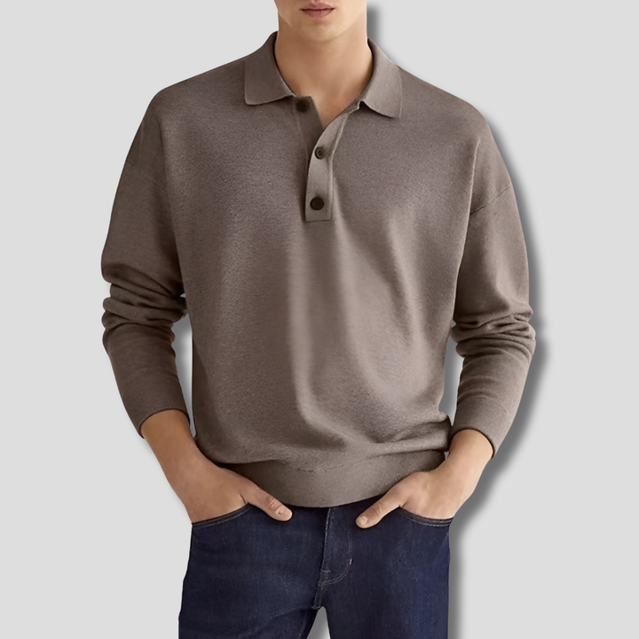 Polo en mélange de coton pour homme – Un style impeccable au quotidien