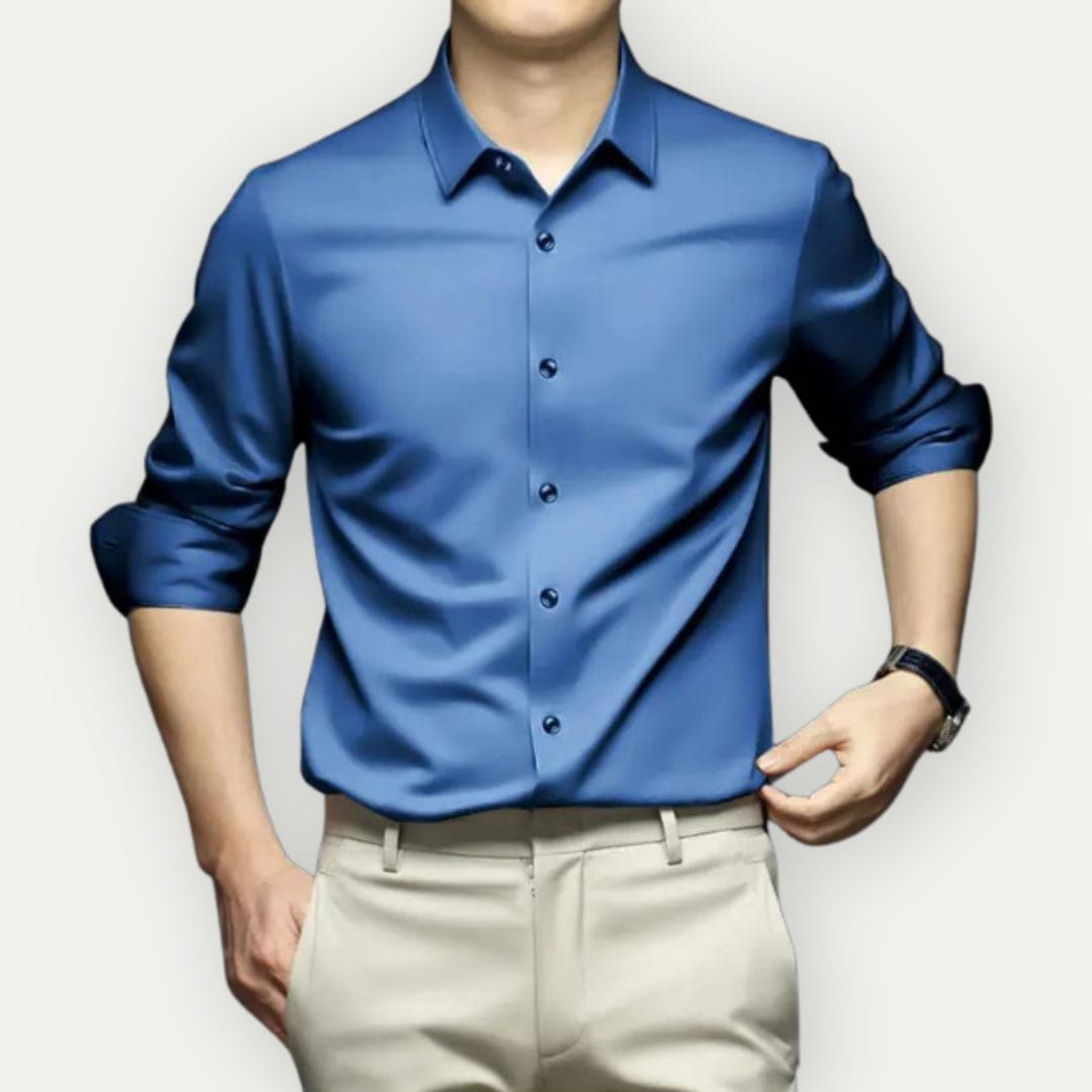 Ami – Chemise Sans Rides Non Repasser Pour Une Élégance Sans Effort