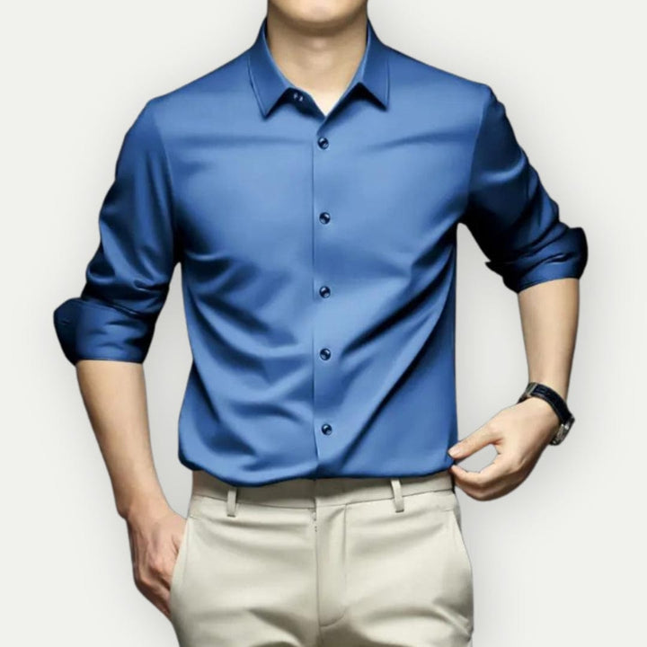 Ami – Chemise Sans Rides Non Repasser Pour Une Élégance Sans Effort
