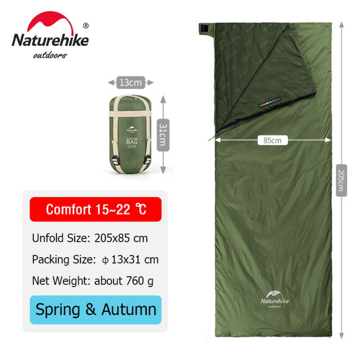 Sac de Couchage Essentiel pour le Camping et la Randonnée Portable