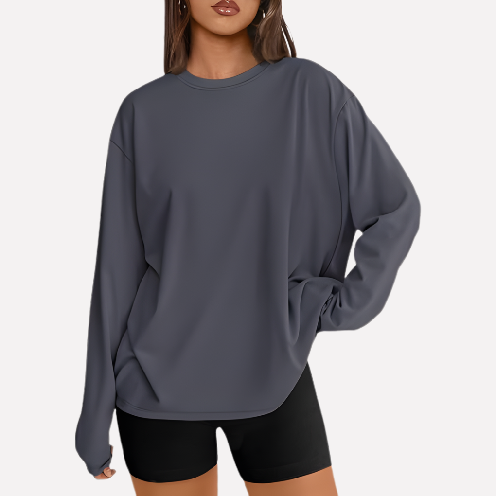 Chemise Longue Manches Amples Femme