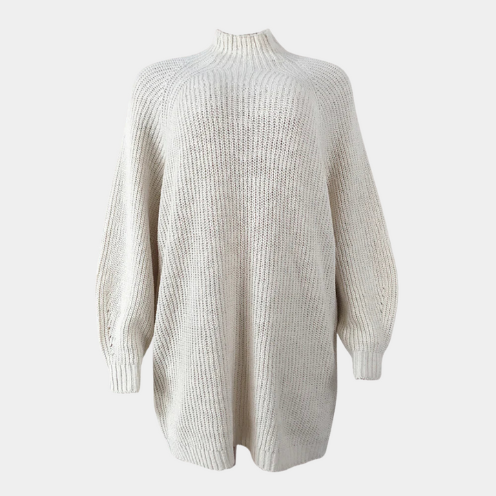 Pull en maille surdimensionné confortable pour femmes