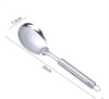 Ensemble d'outils de cuisine en acier inoxydable
