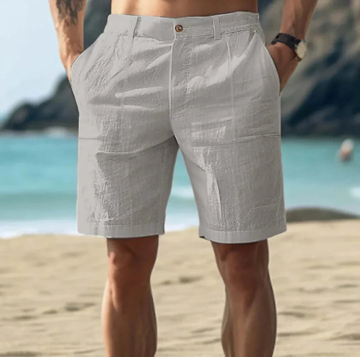 Shorts en lin pour hommes casual pour les jours d'été