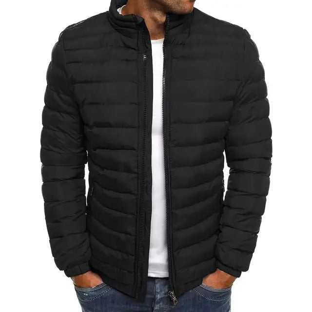Veste Homme Mi-Saison avec Col Haut