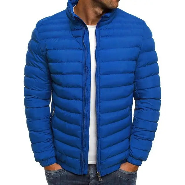 Veste Homme Mi-Saison avec Col Haut