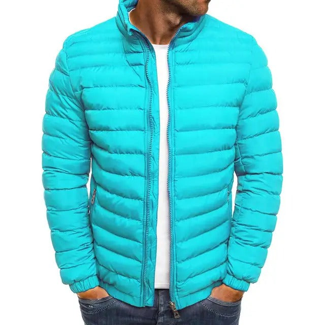 Veste Homme Mi-Saison avec Col Haut