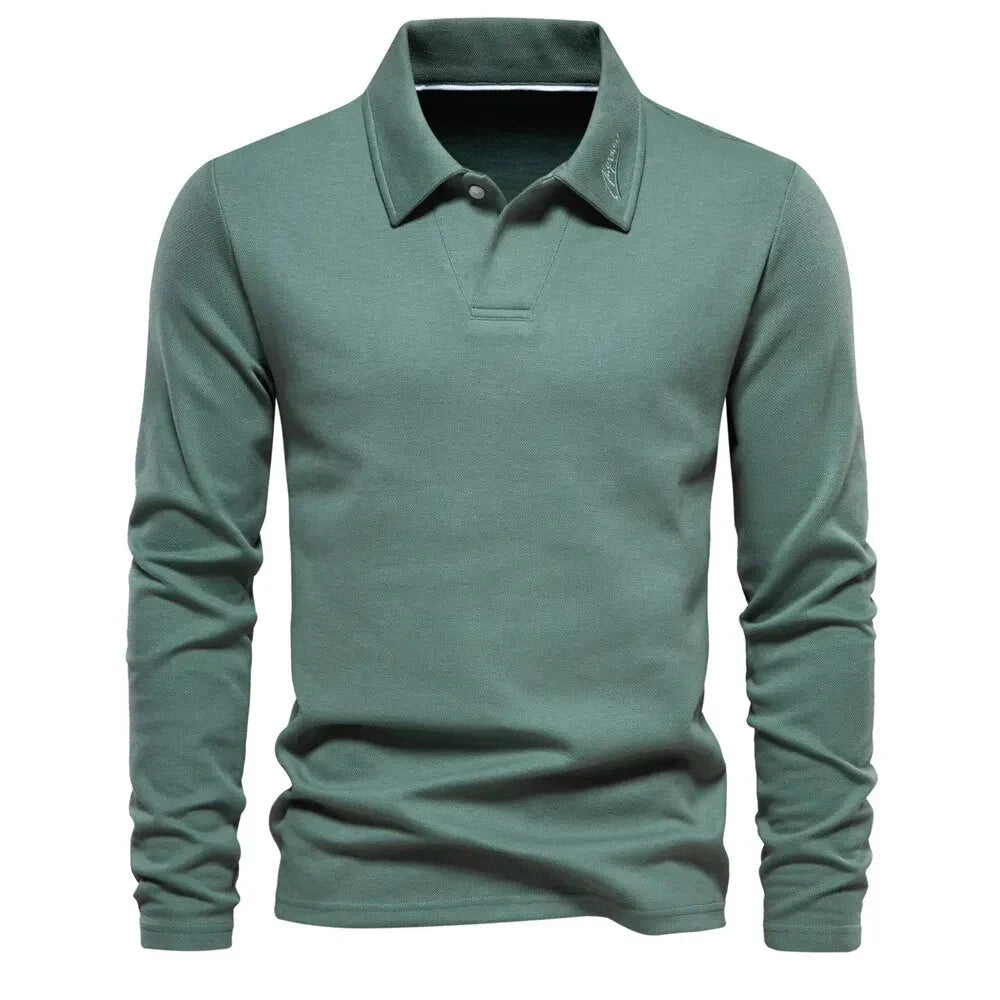 Pull Polo Casual pour Homme Alonso – Confort Intemporel pour un Port Quotidien