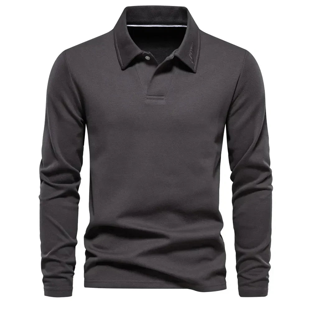 Pull Polo Casual pour Homme Alonso – Confort Intemporel pour un Port Quotidien