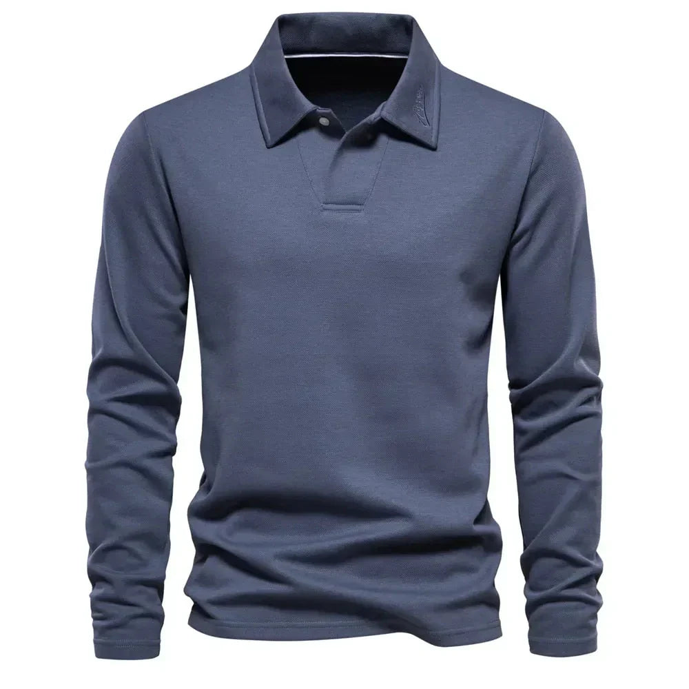 Pull Polo Casual pour Homme Alonso – Confort Intemporel pour un Port Quotidien