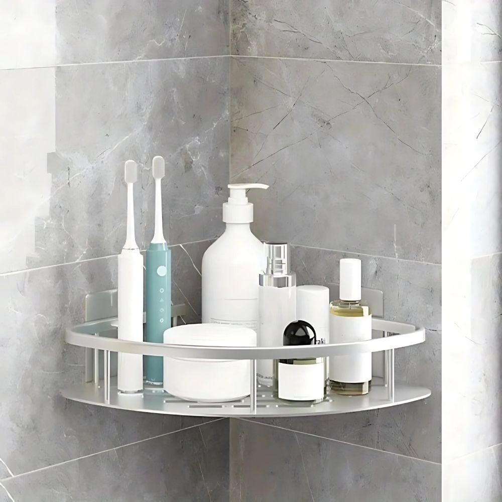 Organisateur de salle de bain antirouille 1 et 2 niveaux