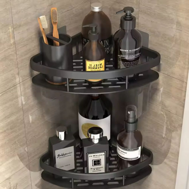 Organisateur de salle de bain antirouille 1 et 2 niveaux