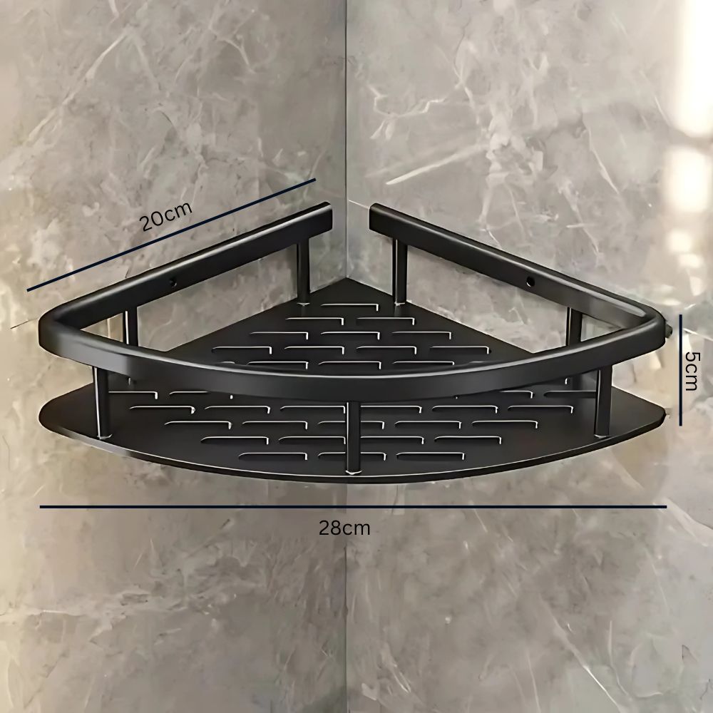 Organisateur de salle de bain antirouille 1 et 2 niveaux