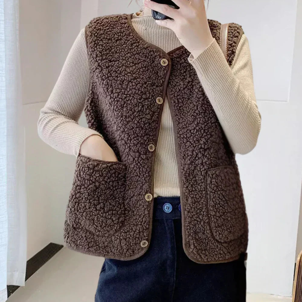 Cardigan Chaud Tendance pour Femmes avec Élégance Confortable