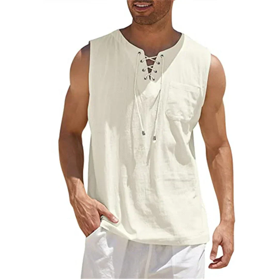 Jari – Chemise en Lin Casual pour Hommes