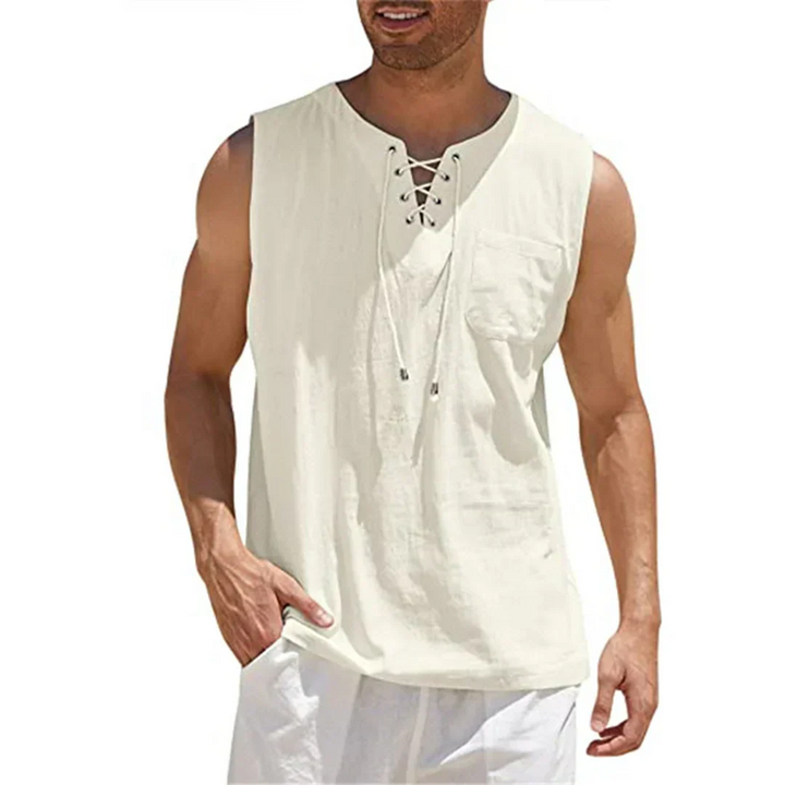 Jari – Chemise en Lin Casual pour Hommes
