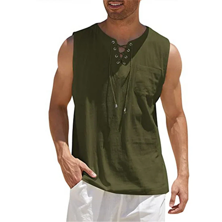 Jari – Chemise en Lin Casual pour Hommes