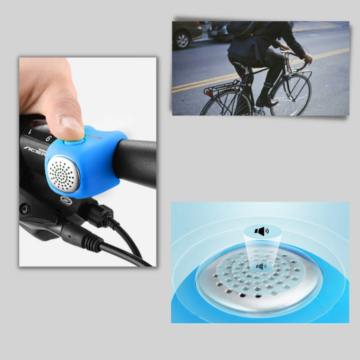 Klaxon de Vélo – Klaxon Silicone Compact avec Son Clair