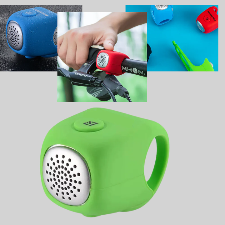 Klaxon de Vélo – Klaxon Silicone Compact avec Son Clair