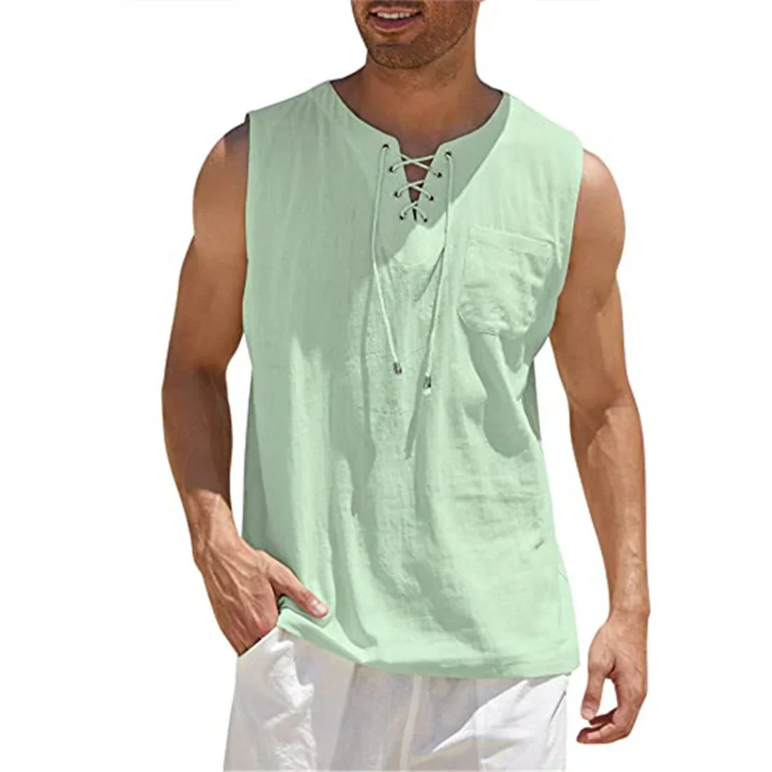 Jari – Chemise en Lin Casual pour Hommes