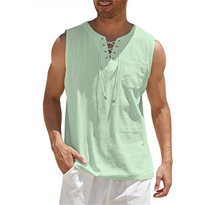 Jari – Chemise en Lin Casual pour Hommes