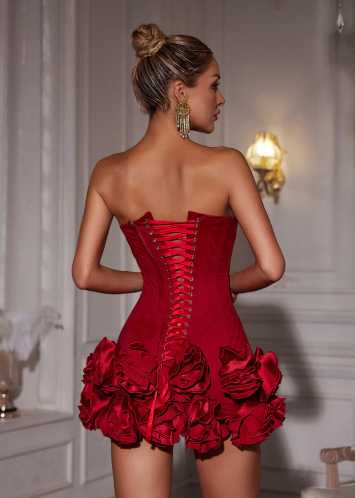 Robe Mini Corset Femme