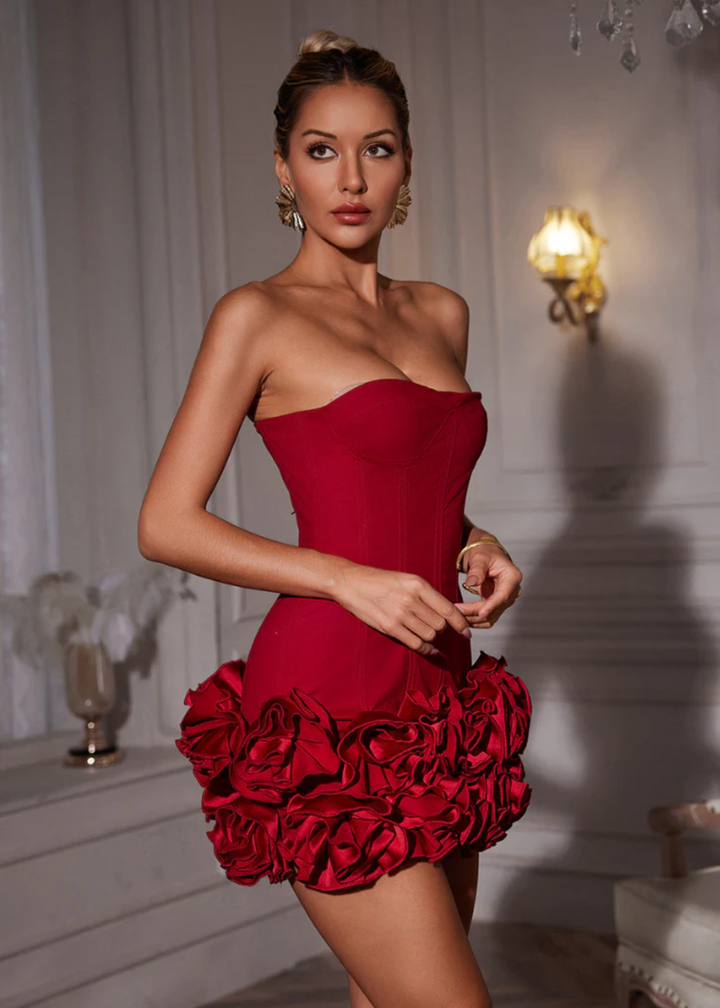 Robe Mini Corset Femme