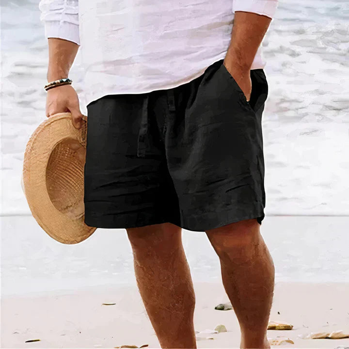 Shorts en lin Hugo pour homme