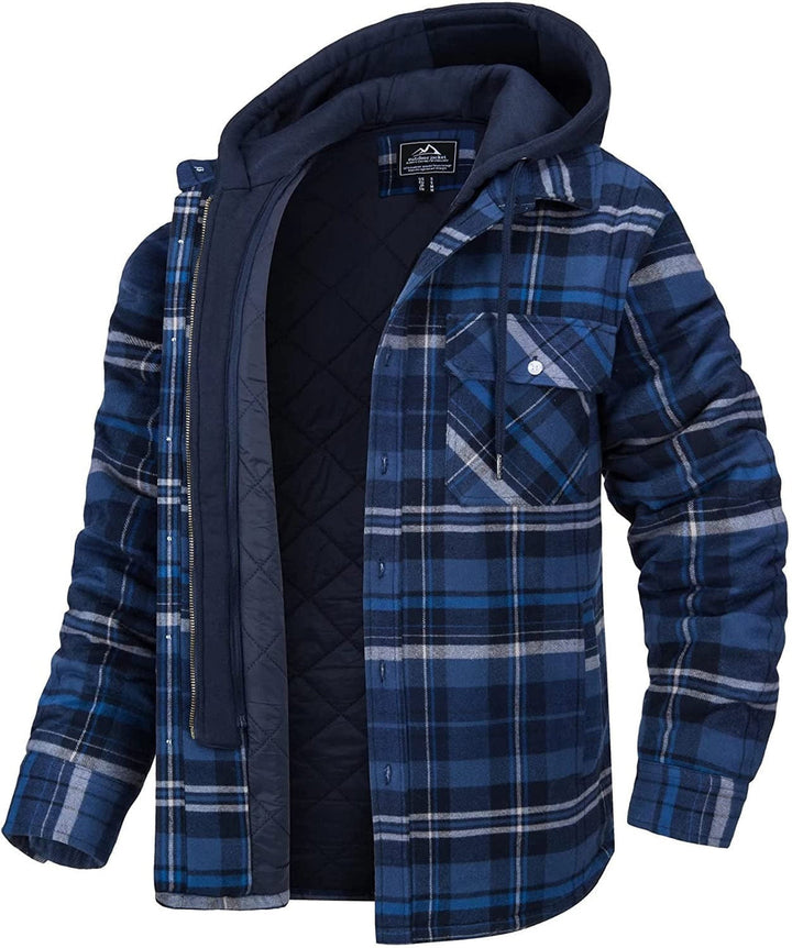 Veste à capuche mi-saison pour hommes