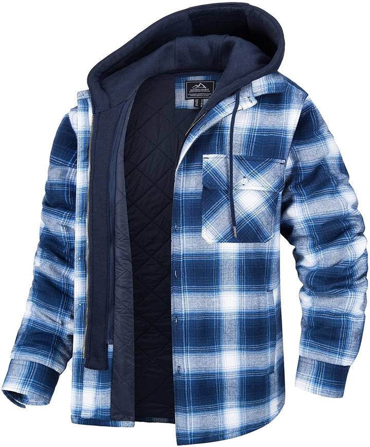 Veste à capuche mi-saison pour hommes