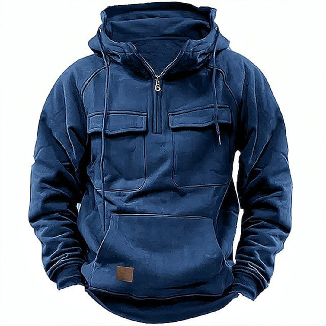 Sweat à Capuche Moto Retro pour Hommes Style Robuste Rencontre Confort Quotidien