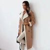 Manteau Long Femme Bouton
