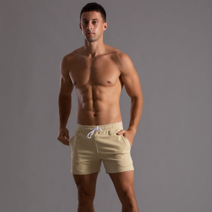 Shorts de fitness super étirables pour hommes | Flexibilité et confort