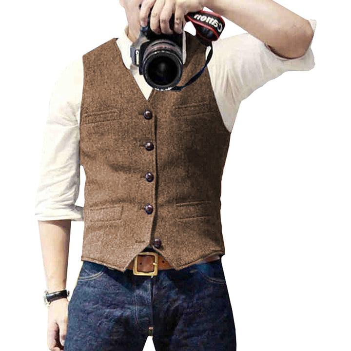 Gilet en denim pour homme