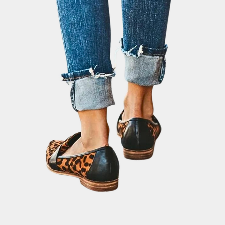 Loafers Femmes Suede-Look