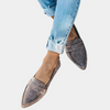 Loafers Femmes Suede-Look
