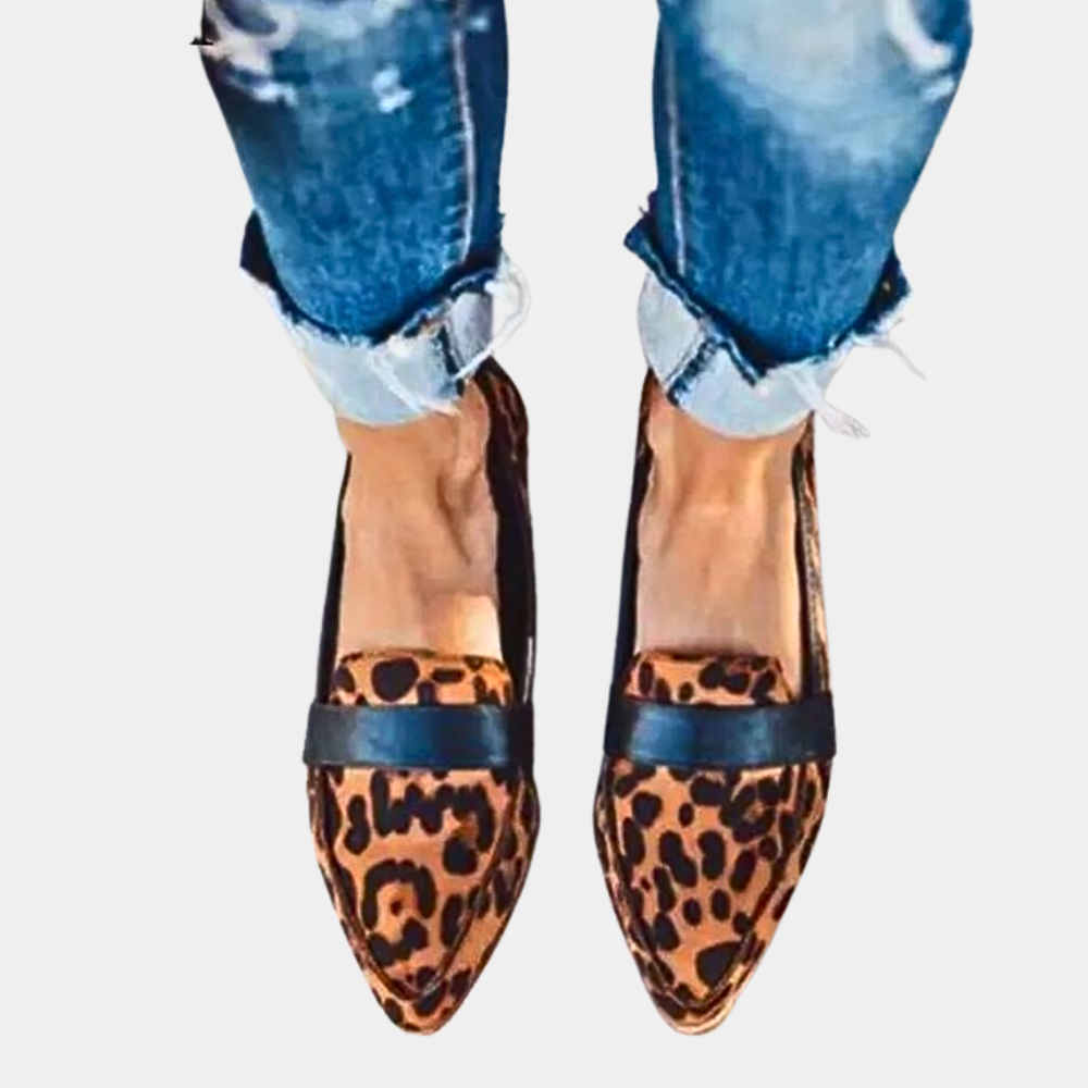 Loafers Femmes Suede-Look