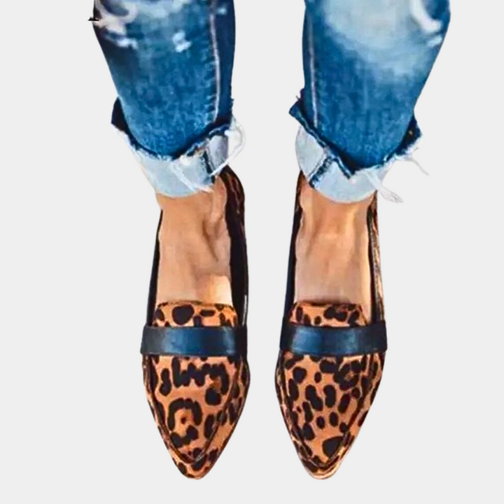 Loafers Femmes Suede-Look
