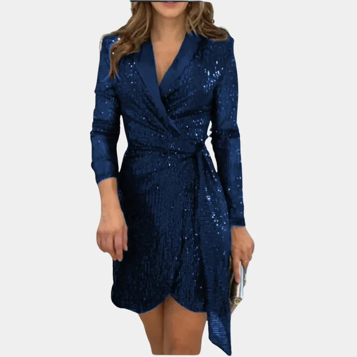 Robe Blazer Chic pour Femmes Sophistication avec une Touche Glamoureuse