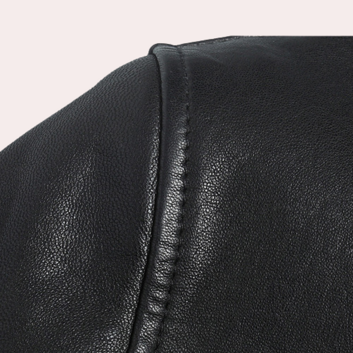 Veste en cuir pour hommes