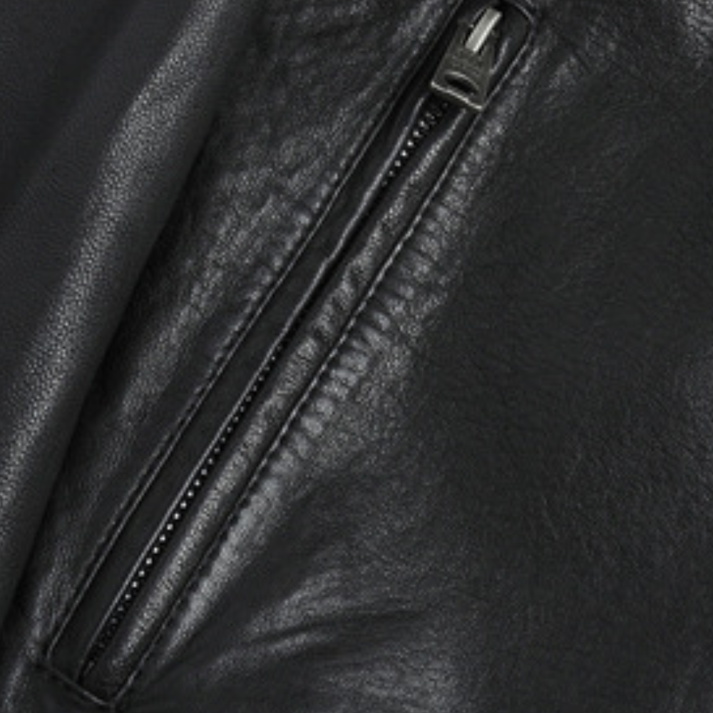 Veste en cuir pour hommes