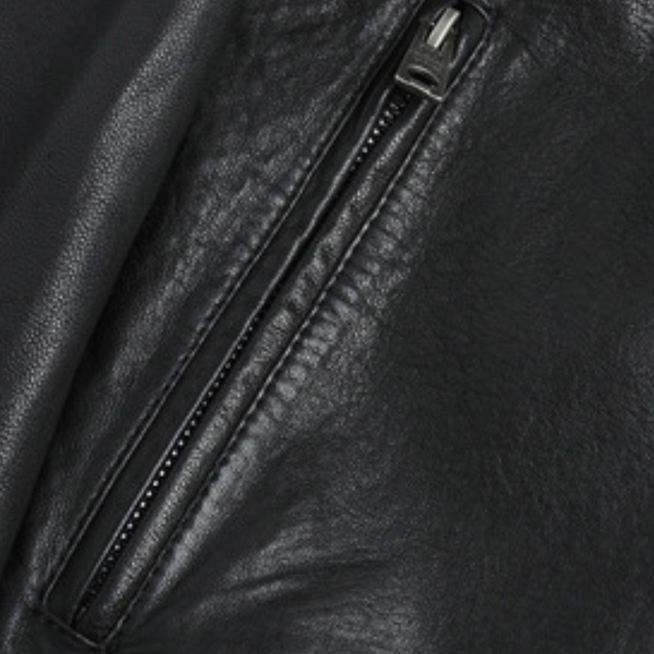 Veste en cuir pour hommes