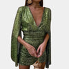 Robe Glamour avec Détails Scintillants