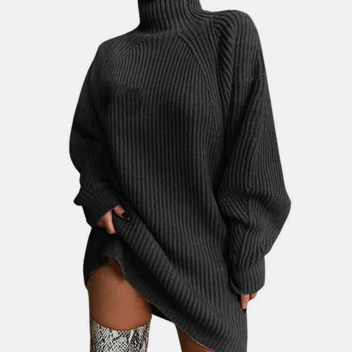 Pull en maille surdimensionné confortable pour femmes