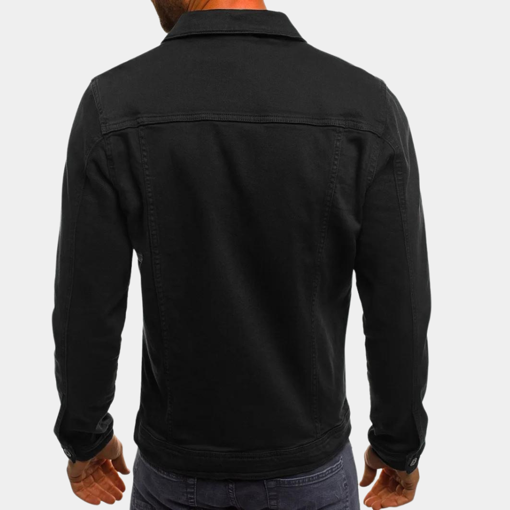 Veste en Denim Casual pour Hommes - Style Intemporel Rencontre Confort Quotidien