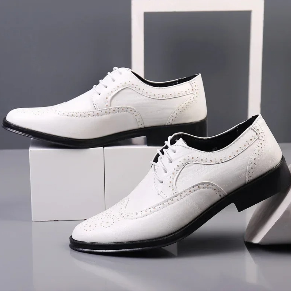 Chaussures Oxford en Cuir pour Hommes pour Occasions Formelles