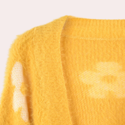 Haspana - Pull floral pour femmes