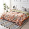 Couverture Tassel Florale Rustique