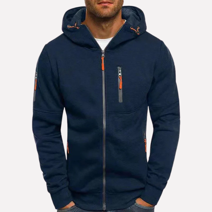 Veste à capuche stylée
