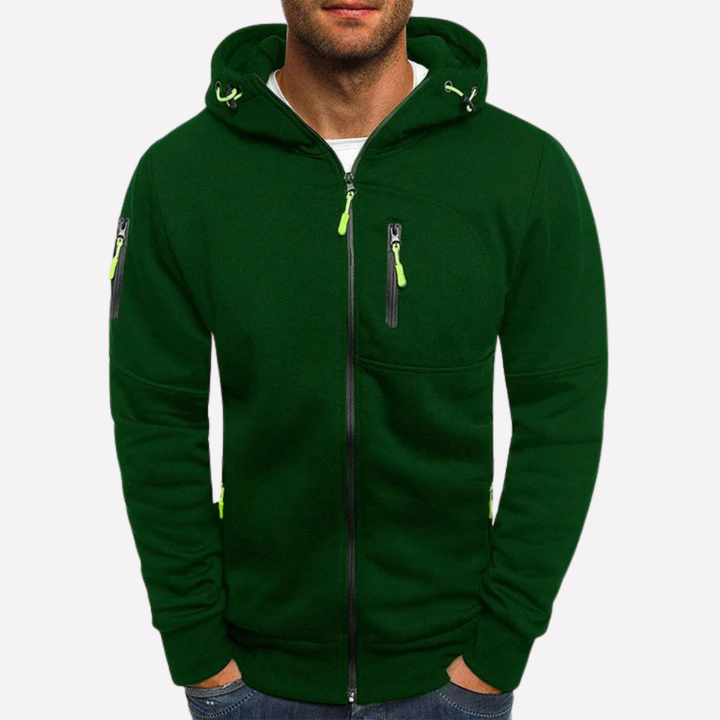 Veste à capuche stylée